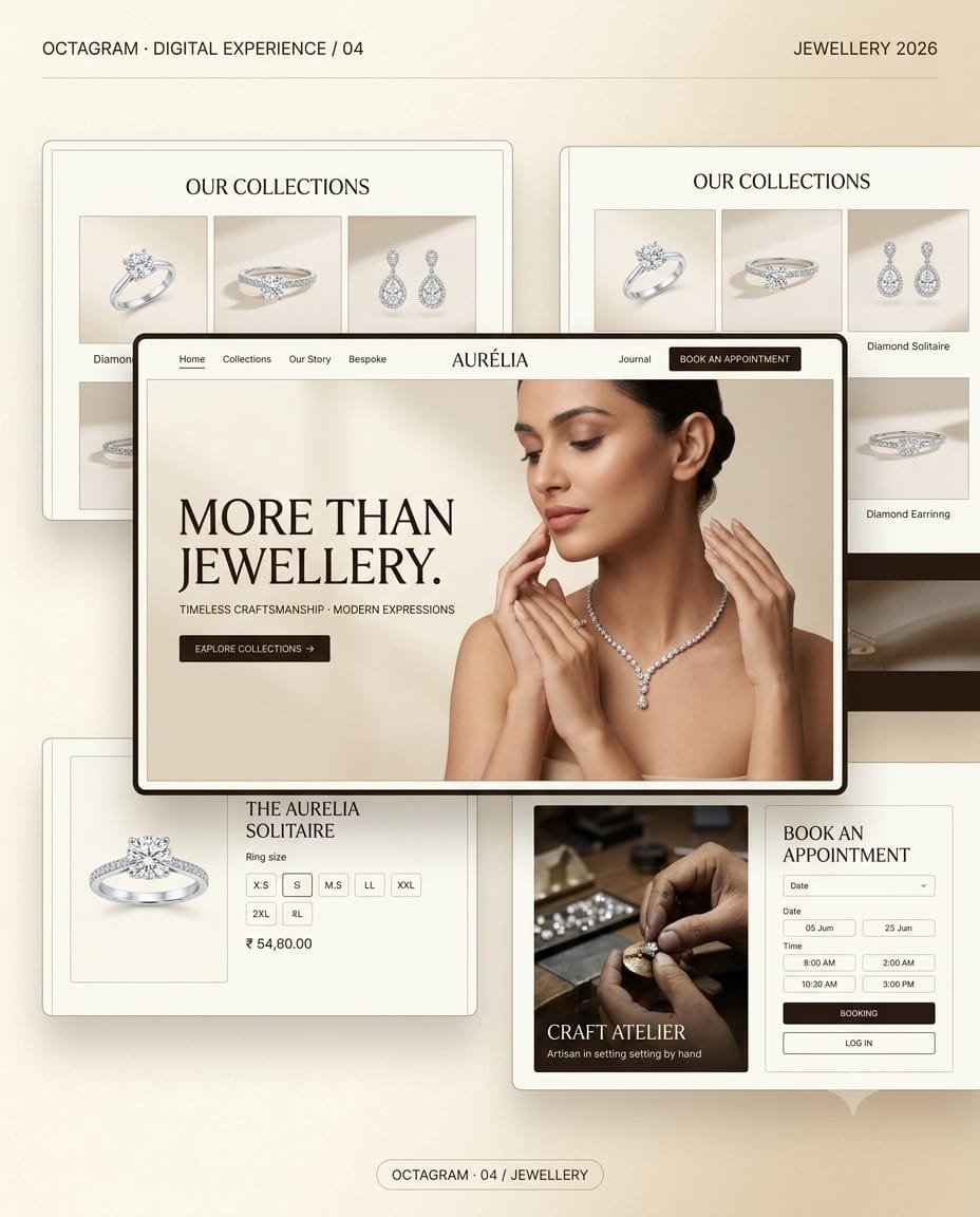 Haute Joaillerie Atelier design concept by Octagram